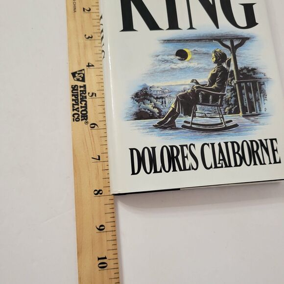Stephen King - Dolores Claiborne HC 1992 First Edition Reprint VTG Horror UK - Picture 11 of 12